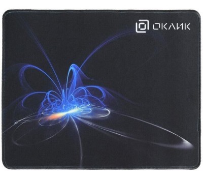 OKLICK Коврик для мыши OK-FP0350 (M) черный, ткань, 350х280х2мм