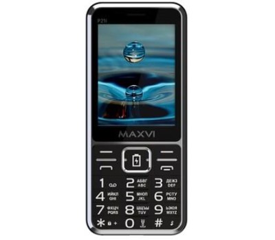 Телефон мобильный MAXVI P21i Black