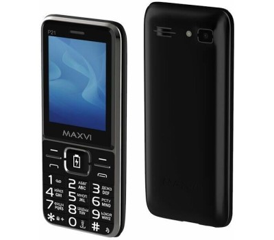 Телефон мобильный MAXVI P21i Black
