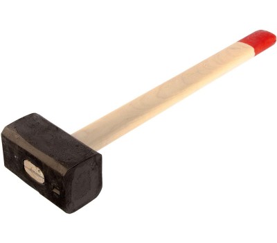 Кувалда СИБРТЕХ Кувалда, 6000 г, кованая головка, деревянная рукоятка 650 мм 10963