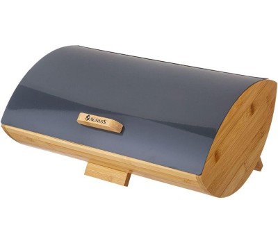 Хлебница AGNESS 938-083 GREY 35Х25Х15,5см