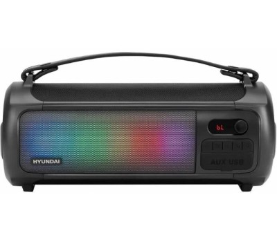 Портативная акустика HYUNDAI H-PS1025 черный 40W 2.0 BT 10м 3000mAh