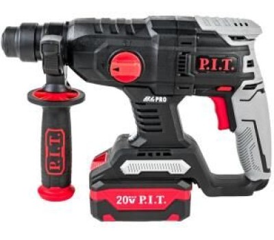 Перфоратор аккумуляторный P.I.T. Перфоратор SDS-Plus аккум. бесщеточный PBH20H-22A/1 (20В, 2.0Дж, 2реж, Ø22мм, 1акб, ЗУ, кейс)