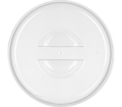 Крышка для СВЧ HOMVER D250мм с декором (бесцветный) 221142401/0007