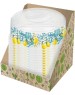 Крышка для СВЧ HOMVER D250мм с декором (бесцветный) 221142401/0007