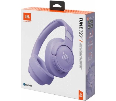 Наушники накладные беспроводные JBL Tune 720 BT purple (JBLT720BTPUR)