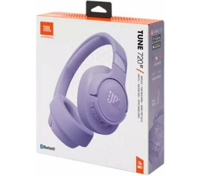 Наушники накладные беспроводные JBL Tune 720 BT purple (JBLT720BTPUR)
