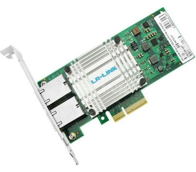 Сетевой адаптер LR-LINK Сетевой адаптер LREC9812BT Intel X550 AT2 PCI-E 3.0 x4 10GB 2 X RJ45 X550-T2