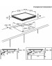 ELECTROLUX Электрическая варочная поверхность EHF46547XK, конфорок: 4 шт., стеклокерамика, независимая, черный