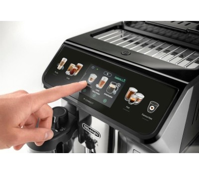 DELONGHI Кофемашина автоматическая Eletta Explore ECAM450.65.S, 19Бар, с автоматическим капучинатором, серебристый