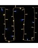 NEON-NIGHT Гирлянда светодиодная Нить 20м 200 LED ТЕПЛЫЙ БЕЛЫЙ белый каучук IP67 эффект мерцания 24В соединяется нужен транс-ор 531-100/531-311/531-312