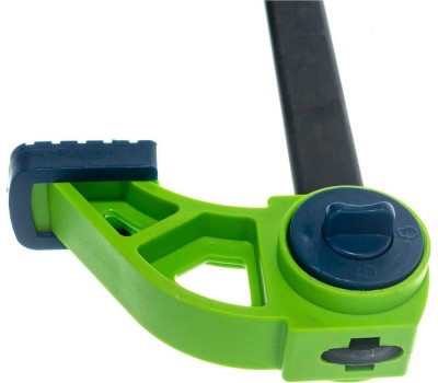 Струбцина СИБРТЕХ Струбцина F-образная, быстрозажимная, 200 х 70 х 420 мм, пластиковый корпус, фиксатор, двухкомпонентная рукоятка 20564