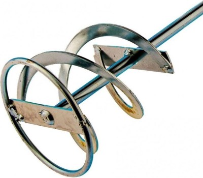 Миксер строительный DENZEL Миксер для красок и штукатурных смесей, 120 х 600 мм, оцинкованный, хвостовик SDS Plus 848847