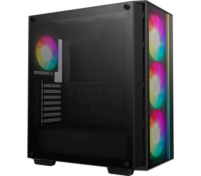 Корпус для ПК DEEPCOOL Корпус ATX Matrexx 55 V4 MESH, Midi-Tower, без БП, черный [r-matrexx55-bkaga4-g-4]