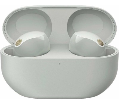 Наушники SONY Наушники WF-1000XM5, Bluetooth, внутриканальные, серебристый [wf-1000xm5/sc]