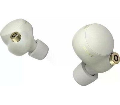 Наушники SONY Наушники WF-1000XM5, Bluetooth, внутриканальные, серебристый [wf-1000xm5/sc]