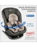 Автокресло детское SIGER УУД Престиж Isofix Lux гр.0+/I/II/III, мокко