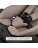 Автокресло детское SIGER УУД Престиж Isofix Lux гр.0+/I/II/III, мокко