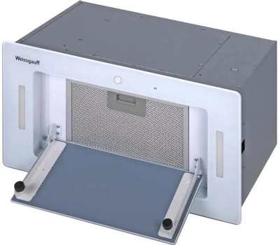 Встраиваемая вытяжка WEISSGAUFF Встраиваемая вытяжка Aura 1200 Remote, управление сенсорное, белый [424922]