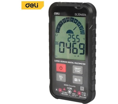 DELI Многофункциональный цифровой мультиметр DL334504