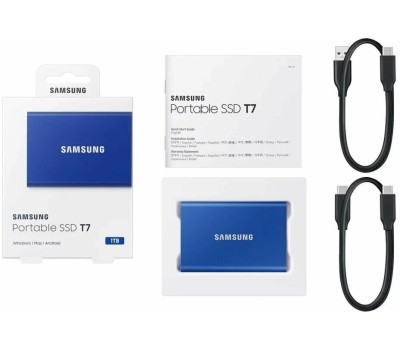 Samsung Portable SSD 1TB T7 [MU-PC1T0H/WW] USB Type-C 1.8