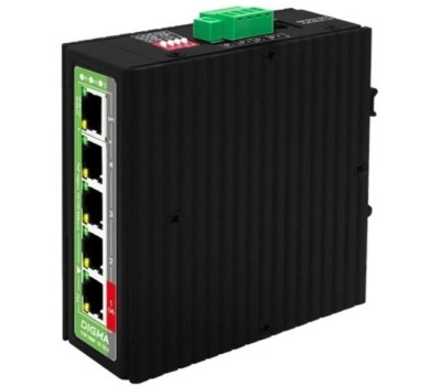Коммутатор DIGMA Коммутатор DSP404F-1F-200, неуправляемый