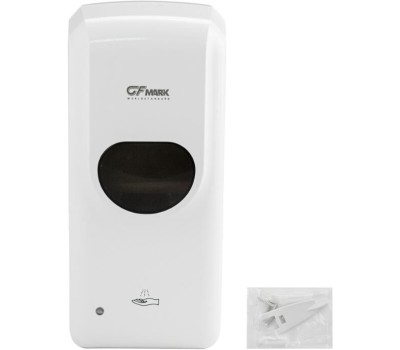 GFmark - Дозатор сенсорный, для жидкого МЫЛА, белый, пластик АБС, 1000 мл 634