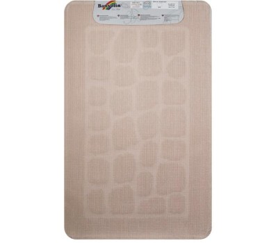 САНАКС - Коврик в ванную КЛАССИК УНИ камень, одинарный СЕРЫЙ, 55х90 см, 100% полиэстер 00332