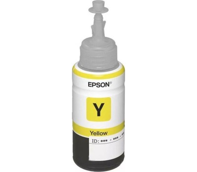 чернила для принтера EPSON T6644 желтый для L100 (C13T66444A)