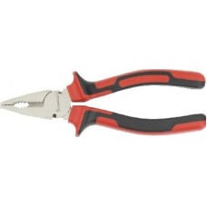 Плоскогубцы MATRIX Плоскогубцы NICKEL, 180 мм, никелированные, двухкомпонентные рукоятки 16904