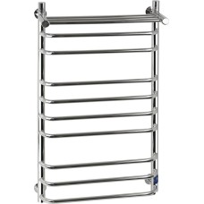 Полотенцесушитель водяной САНАКС ксп50100 СКОБА с ПОЛКОЙ ШхВ-500х1000мм, труба-D32х2мм нержавейка полированная