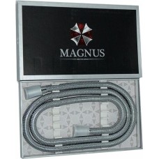 Шланг MAGNUS 3788 Шланг душевой 1/2 армированный 1,5 м. усиленный, хромированный