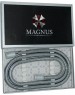 Шланг MAGNUS 3788 Шланг душевой 1/2 армированный 1,5 м. усиленный, хромированный