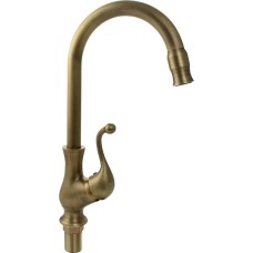 Смеситель для кухни BRIMIX 171 Смеситель для кухни, под состаренную БРОНЗУ, высокий излив, шаровый