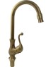 Смеситель для кухни BRIMIX 171 Смеситель для кухни, под состаренную БРОНЗУ, высокий излив, шаровый