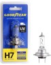 Лампа галогенная GOODYEAR GY017241 лампа галогенная автомобильная H7 24V 70W PX26d (блистер)