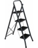 Стремянка ZALGER 9910-5 Jet Black 5 cт с ковриком сталь