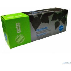 CACTUS CS-CE741A Картридж лазерный голубой (7300стр.) для HP CLJ CP5220/CP5221