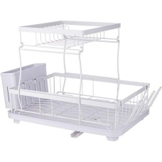 Сушилка для посуды AGNESS 917-105 БЕЛАЯ 43*30*31см