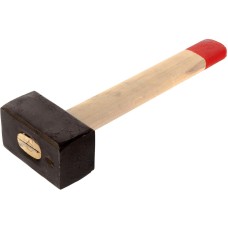 Кувалда СИБРТЕХ Кувалда, 4000 г, кованая головка, деревянная рукоятка 380 мм 10957