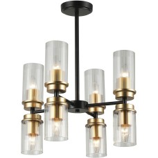 Светильник ESCADA 2138/8P E14*40W Black/Gold