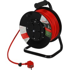 STARWIND Удлинитель силовой ST-PSR4.30/G-16 3x1.5кв.мм 4розет. 30м ПВС 16A катушка оранжевый