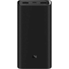 Аккумулятор внешний XIAOMI Внешний аккумулятор (Power Bank) Mi Power Bank 3, 20000мAч, черный [bhr5121gl]