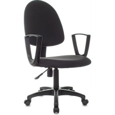 Кресло компьютерное БЮРОКРАТ Кресло CH-1300N, ткань, до 120кг, пружинно-винтовой, черный