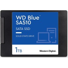 Накопитель SSD WD SSD накопитель Blue SA510 S100T3B0A 1ТБ, 2.5