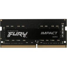 Оперативная память KINGSTON Оперативная память Fury Impact KF432S20IB/16 DDR4 - 1x 16ГБ 3200МГц, для ноутбуков (SO-DIMM), Ret