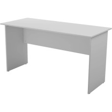 Стол компьютерный ВИТАЛ-ПК Стол письменный Компакт 1400, ЛДСП, серый