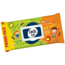 Салфетки влажные MASTER FRESH С0006892 ПРОМО Emily Style влаж салфетки Для детей ВЫГОДНО 100+20 штук упаковка с клапаном (+20% БЕС