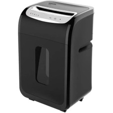 OFFICE KIT Шредер S218 (1,9x13) черный (секр.P-5) фрагменты 22лист. 30лтр. скрепки скобы пл.карты CD