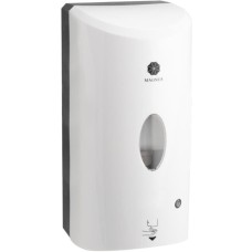 МАГНУС - Дозатор СЕНСОРНЫЙ, для жидкого МЫЛА, пластик АБС, БЕЛЫЙ с чёрным, 1200 мл, 679